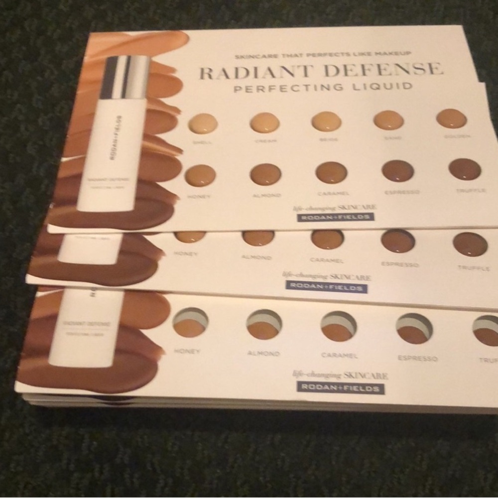 Rodan + Fields NWT one pack Sample sheet of Radiant Defense - Picture 4 of 6